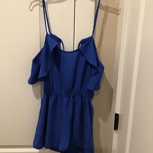 Dillard’s royal blue romper